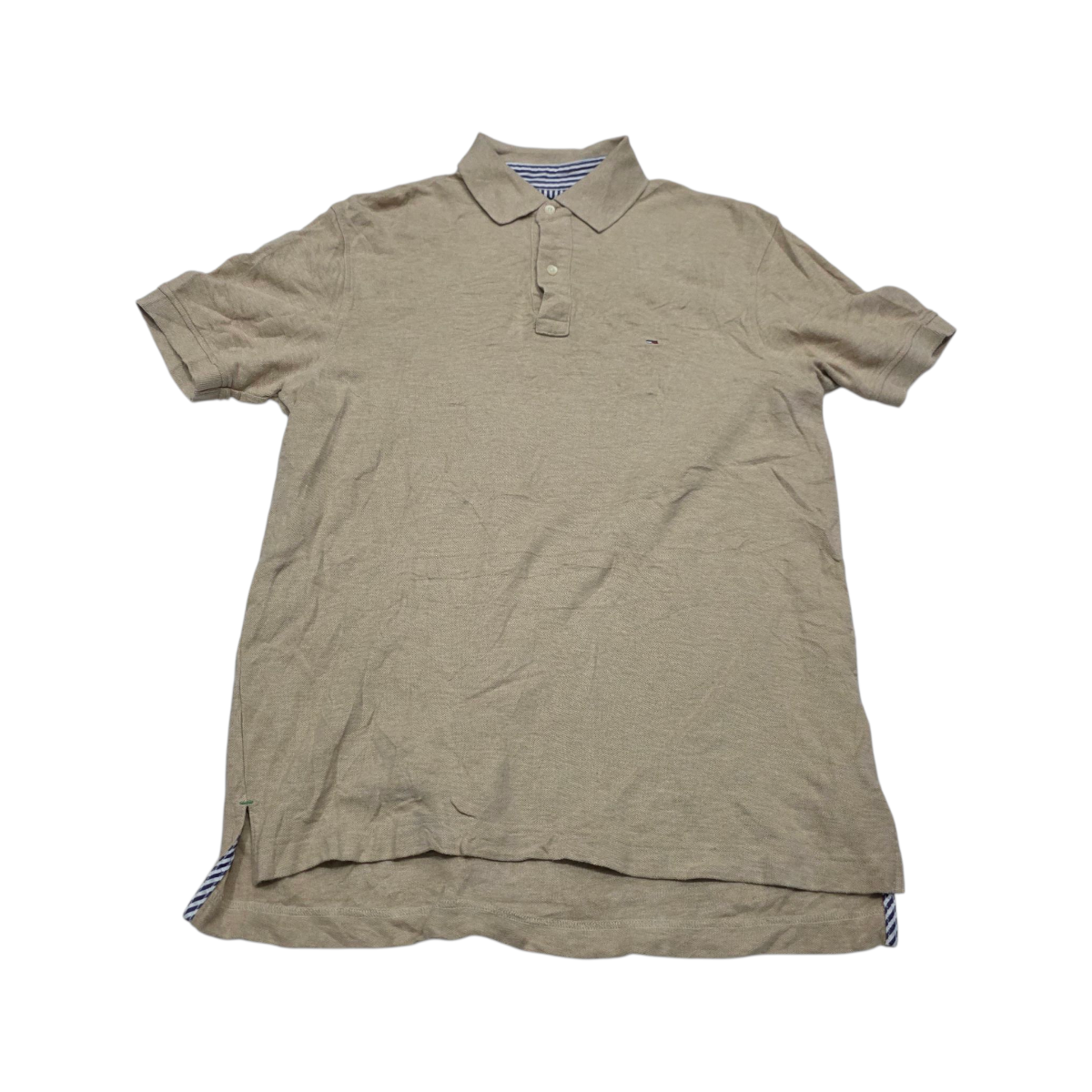 Playera Polo Tommy Hilfiger Mediana M Cafe