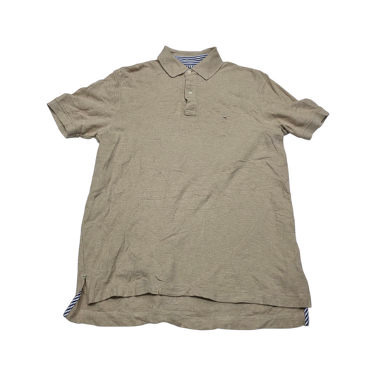 Playera Polo Tommy Hilfiger Mediana M Cafe