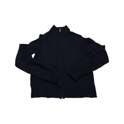 Sueter Con Cierre Ralph Lauren Mediana M Azul