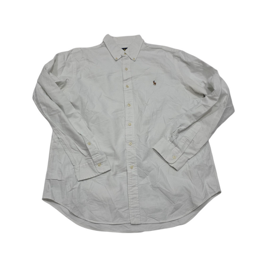 Camisa Ralph Lauren Grande L Blanco Pony Blanco