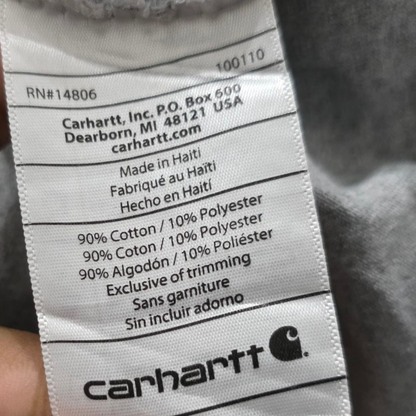 Playera Manga Larga Carhartt Grande L Gris