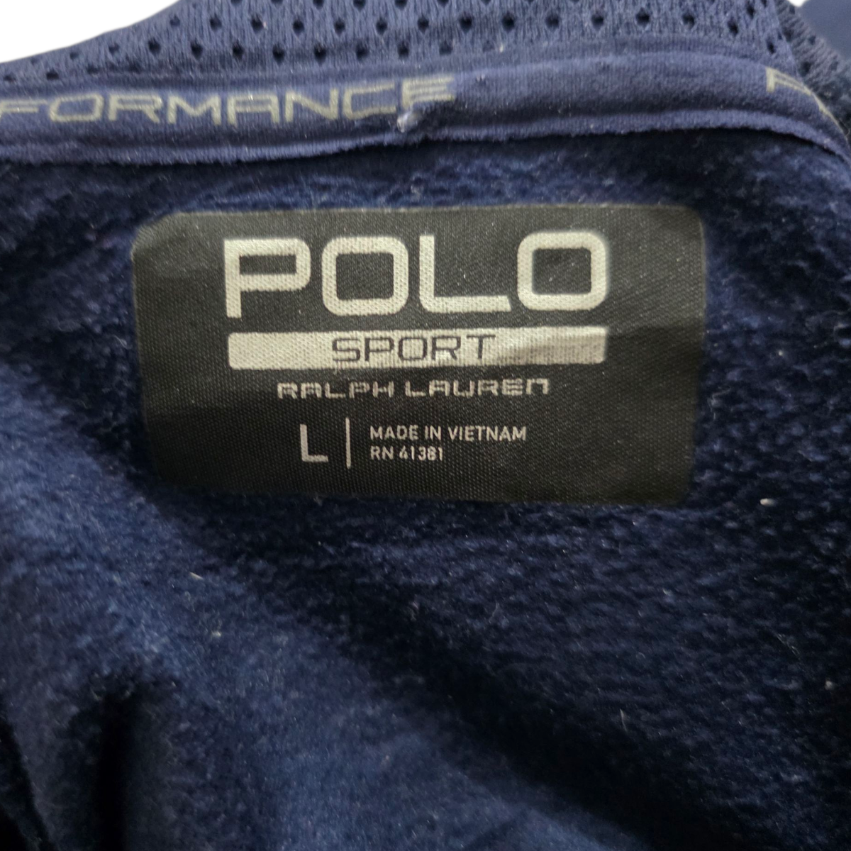 Sudadera Con Gorro Polo Sport Ralph Lauren Grande L Azul