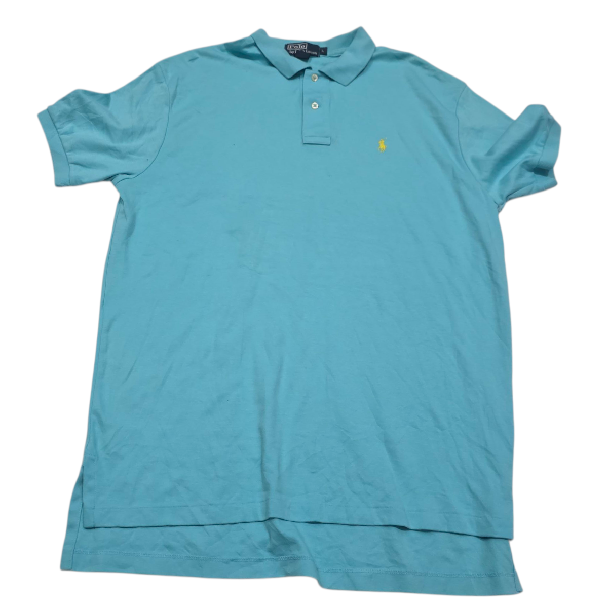 Playera Polo Ralph Lauren Grande L Azul Agua