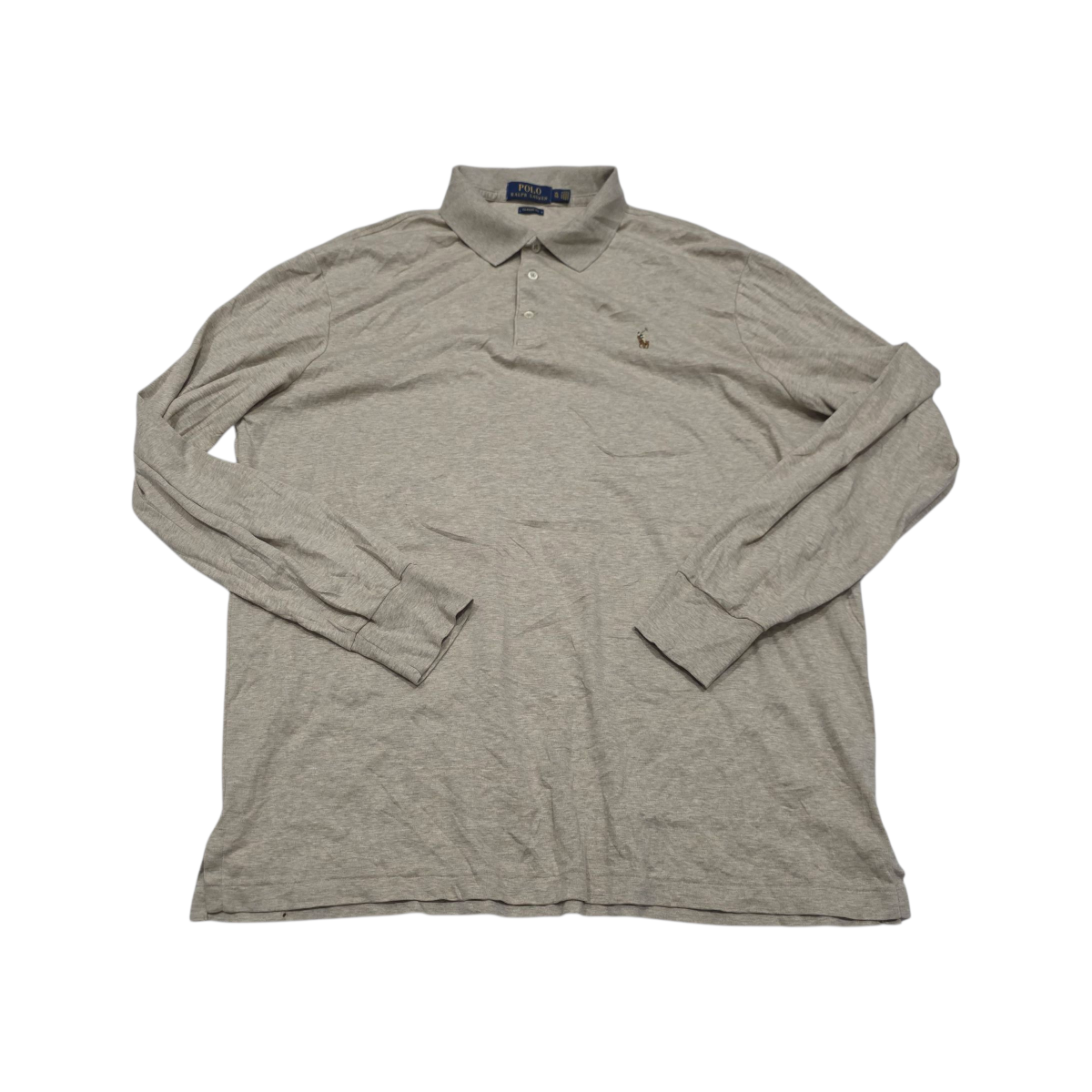 Playera Manga Larga Polo Ralph Lauren Xgrande Xl Cafe