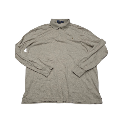 Playera Manga Larga Polo Ralph Lauren Xgrande Xl Cafe