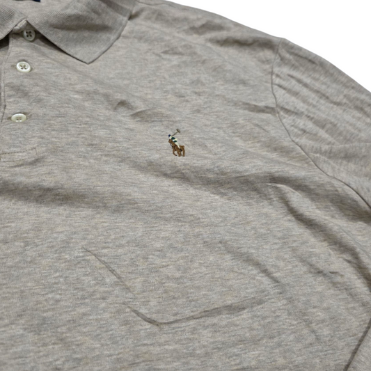 Playera Manga Larga Polo Ralph Lauren Xgrande Xl Cafe