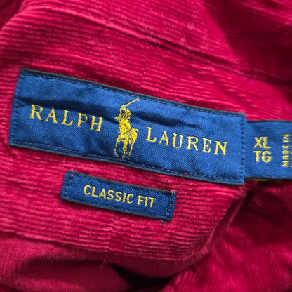 Camisa Ralph Lauren Xgrande Xl Rojo