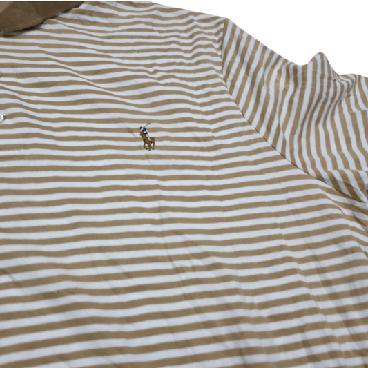 Playera Polo Ralph Lauren Xgrande Xl Cafe Lineas
