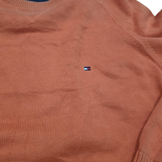 Sueter Tommy Hilfiger Xgrande Xl Naranja