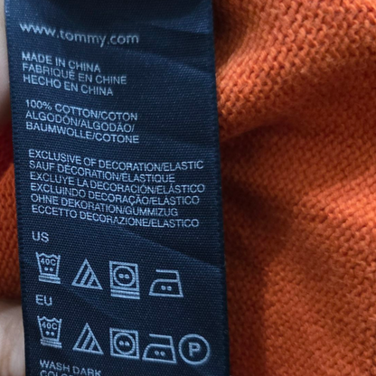 Sueter Tommy Hilfiger Xgrande Xl Naranja