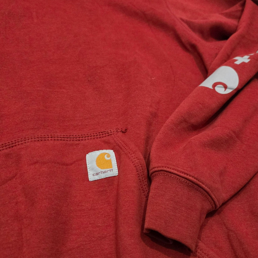 Sudadera Con Gorro Carhartt Xgrande Xl Vino