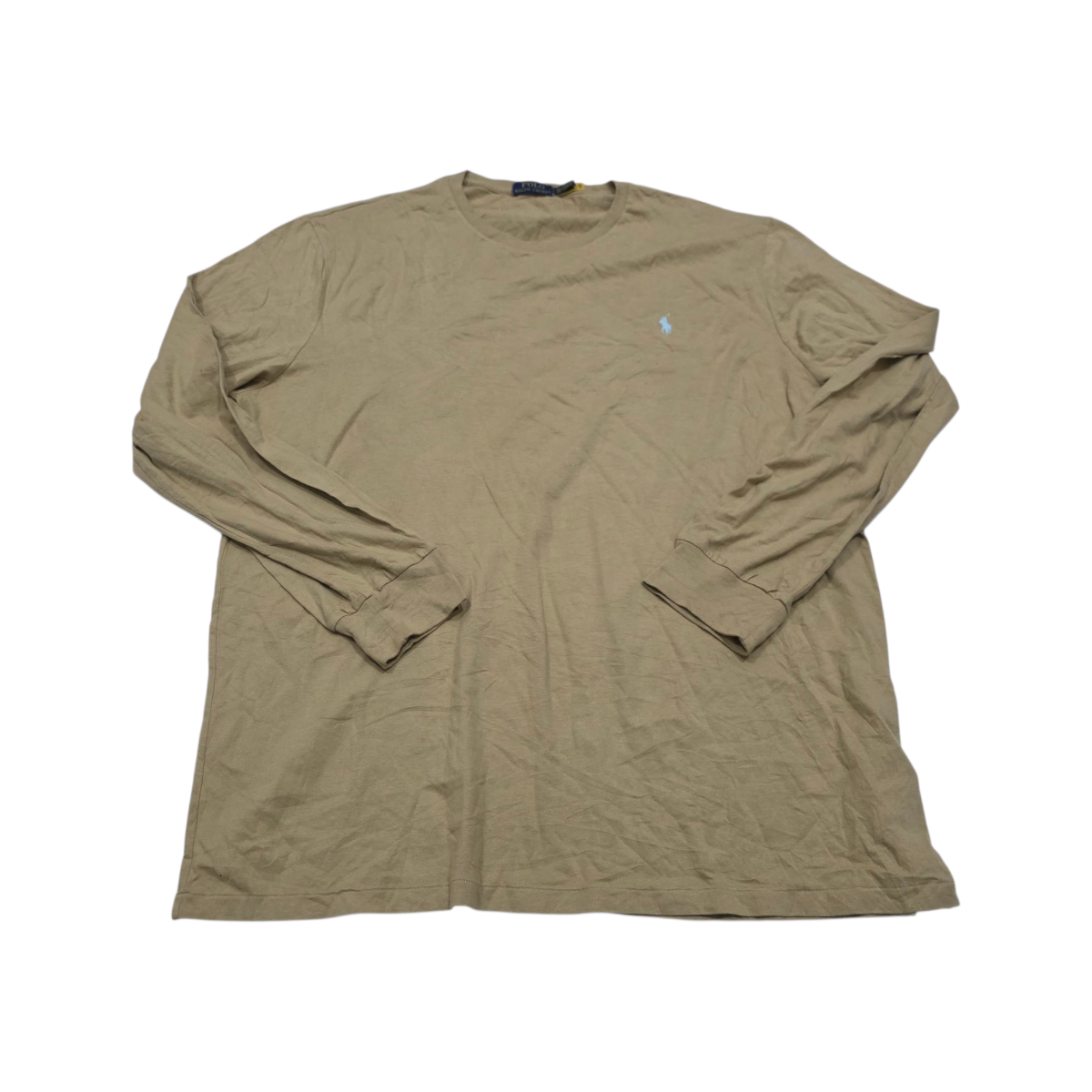 Playera Manga Larga Ralph Lauren Xxl Cafe Pony Azul