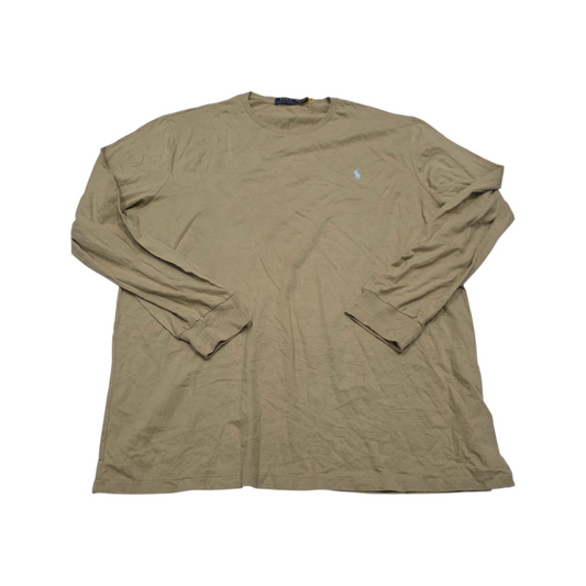 Playera Manga Larga Ralph Lauren Xxl Cafe Pony Azul