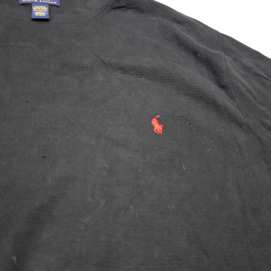 Playera Manga Larga Ralph Lauren 3xl Negro