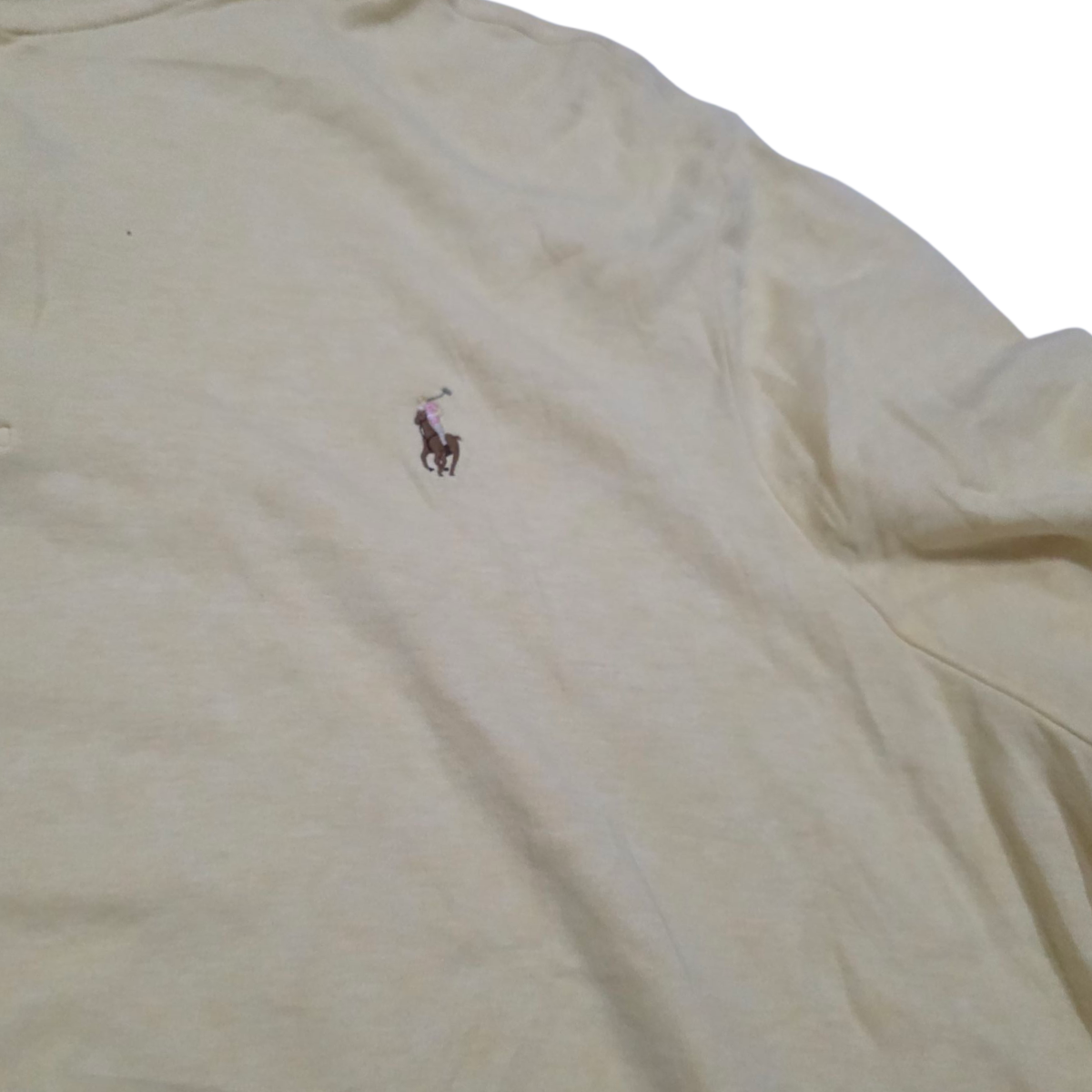 Playera Polo Ralph Lauren Xxl Amarillo Pony Colores