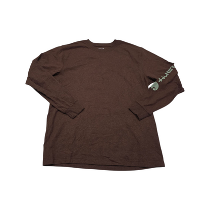 Playera Manga Larga Carhartt Mediana M Cafe
