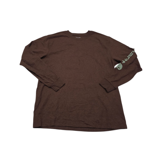 Playera Manga Larga Carhartt Mediana M Cafe