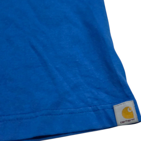 Playera Loose Manga Larga Carhartt Grande L Azul