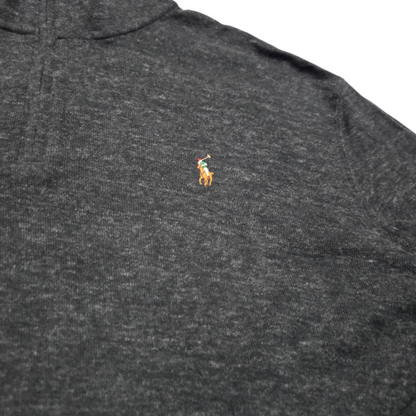 Sueter Ralph Lauren Xgrande Xl Gris Pony Colores