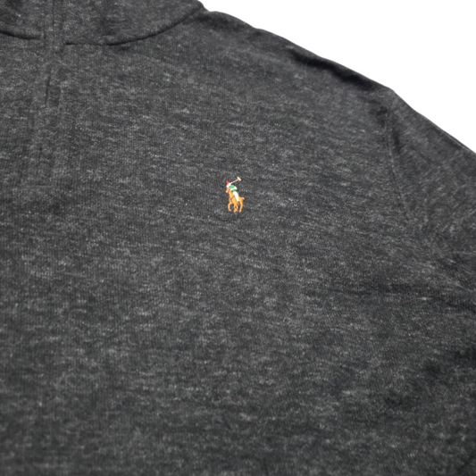 Sueter Ralph Lauren Xgrande Xl Gris Pony Colores