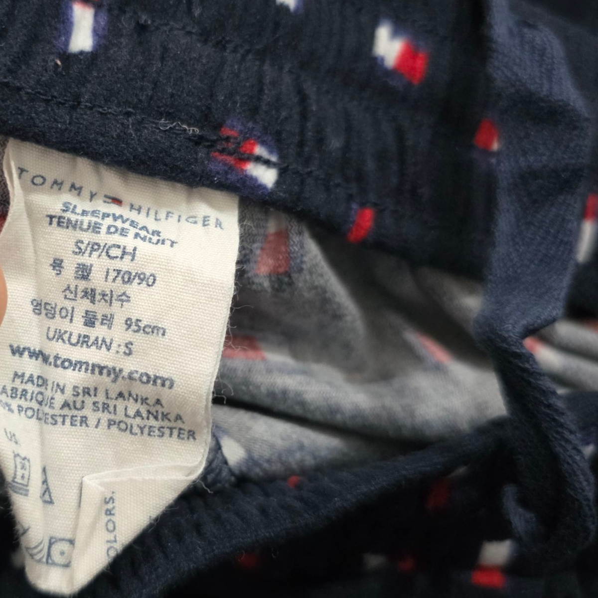 Pijama Tommy Hilfiger Chico S Azul Figuras