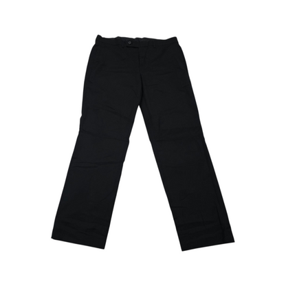 Pantalon Vestir Ralph Lauren 34x30 Recto Negro