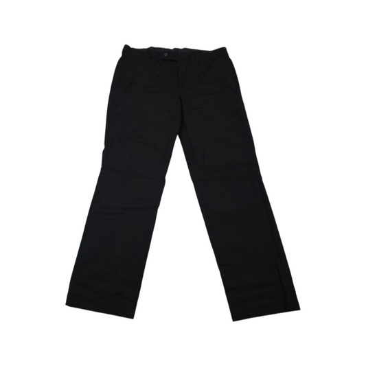 Pantalon Vestir Ralph Lauren 34x30 Recto Negro