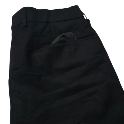 Pantalon Vestir Ralph Lauren 34x30 Recto Negro