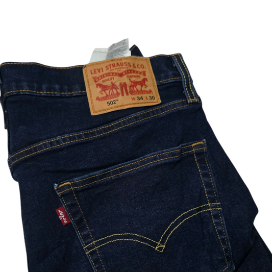 Pantalon Levis 502 34x30 Slimfit Azul