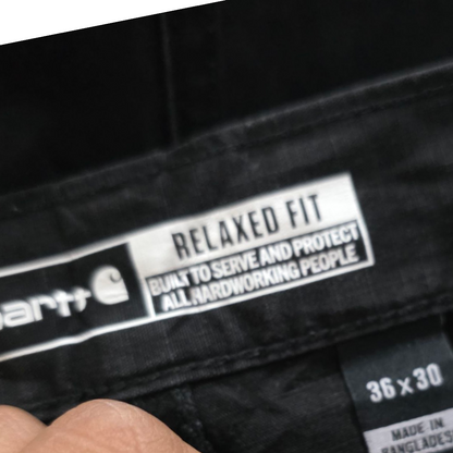 Pantalon Carhartt 36x30 Relaxed Fit Negro