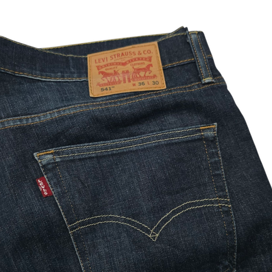 Pantalon Levis 541 36x30 Recto Azul