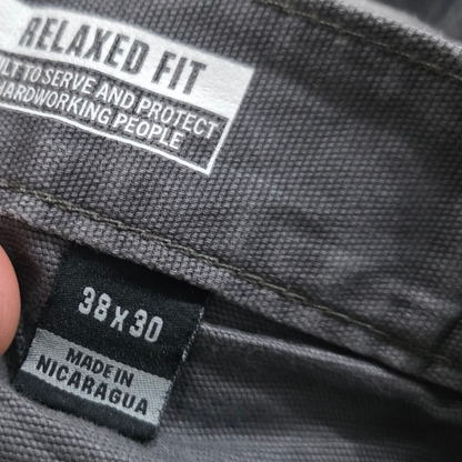Pantalon Carhartt 38x30 Relaxed Fit Gris