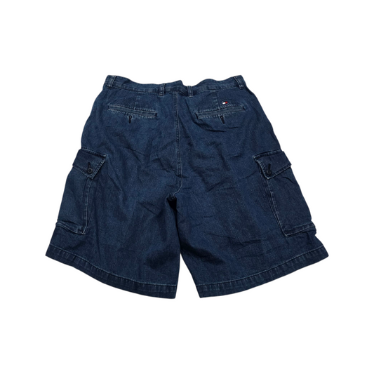 Bermuda Mezclilla Tommy Hilfiger Talla 36 Azul