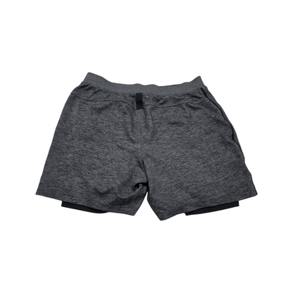 Short Lululemon Grande L Gris Con Malla