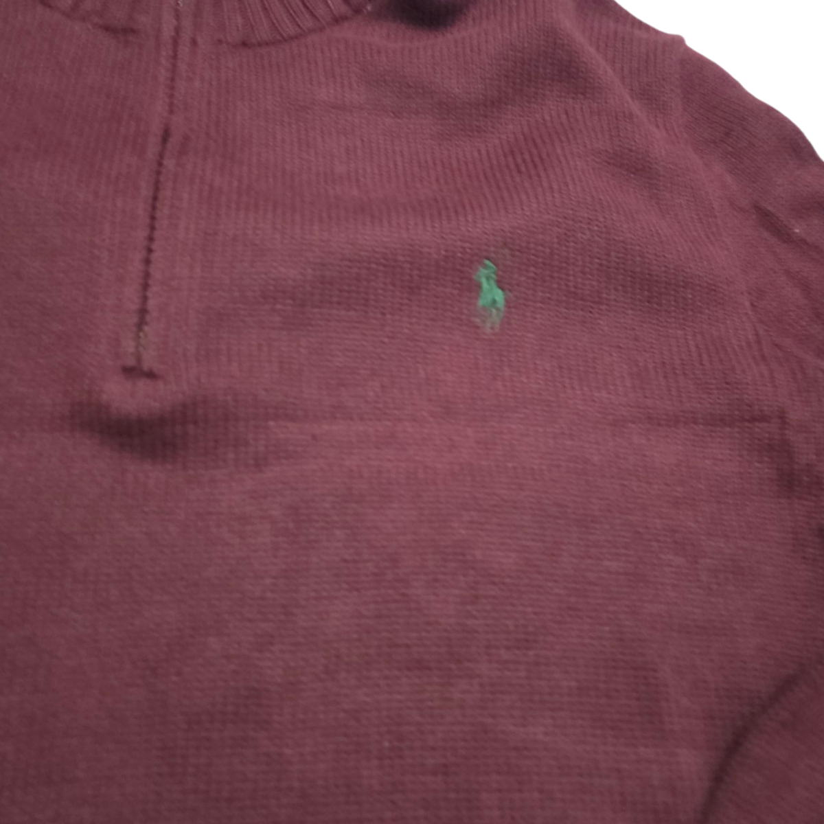 Sueter Ralph Lauren Mediana M Vino Pony Verde