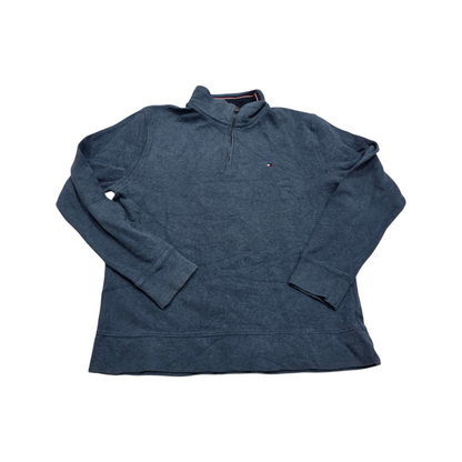 Sueter Tommy Hilfiger Mediano M Azul Cierre