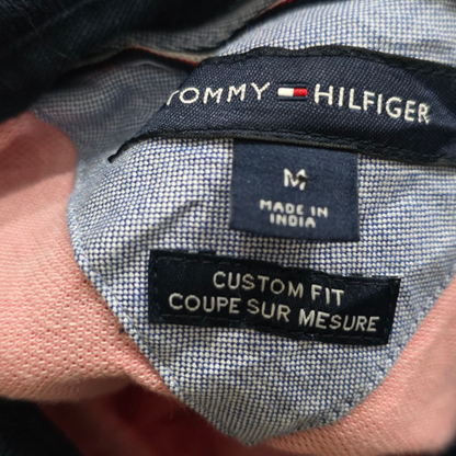 Playera Polo Tommy Hilfiger Mediana M Rosa Y Azul