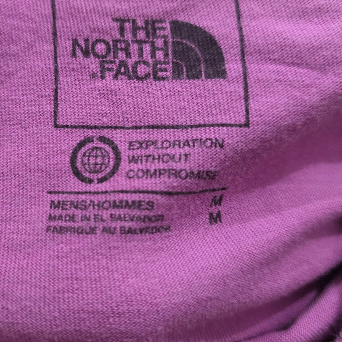 Playera The North Face Mediana M Morado