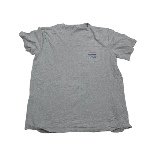 Playera Vineyard Vines California Mediana M Gris