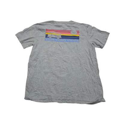 Playera Vineyard Vines California Mediana M Gris