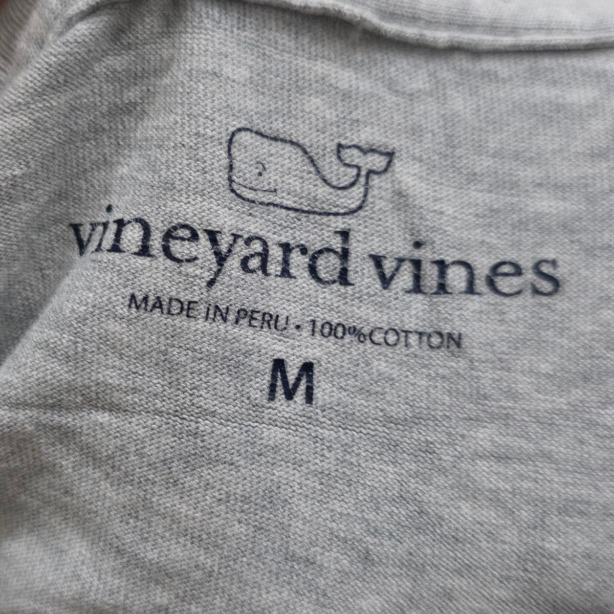 Playera Vineyard Vines California Mediana M Gris