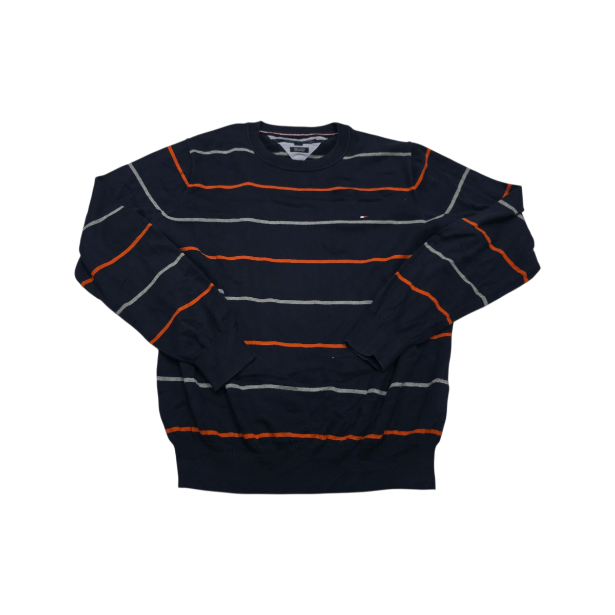 Sueter Tommy Hilfiger Grande L Azul Lineas