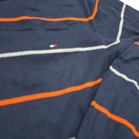 Sueter Tommy Hilfiger Grande L Azul Lineas