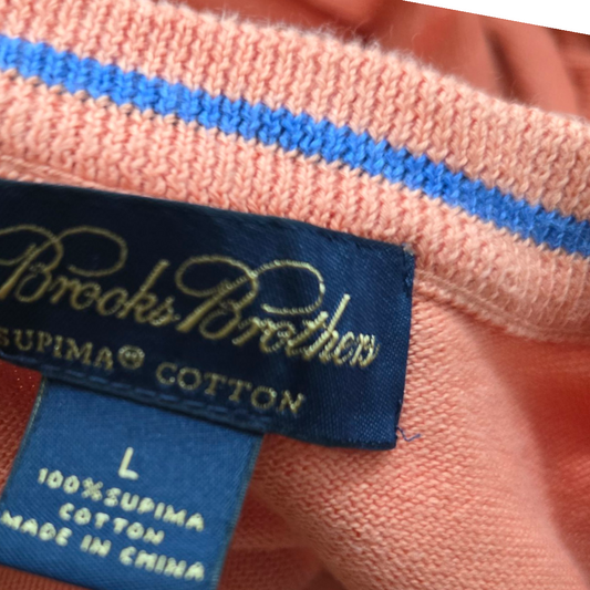 Sueter Brooks Brothers Grande L Naranja