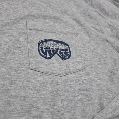 Playera Manga Larga Vineyard Vines Grande L Gris