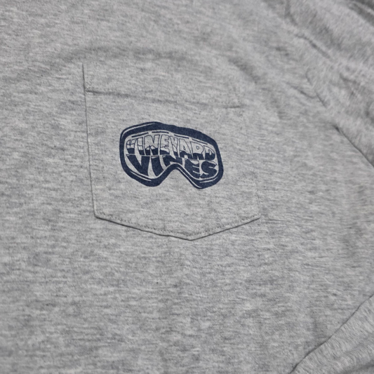 Playera Manga Larga Vineyard Vines Grande L Gris