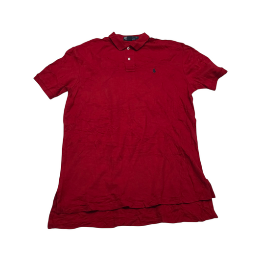 Playera Ralph Lauren Grande L Rojo Pony AzuL