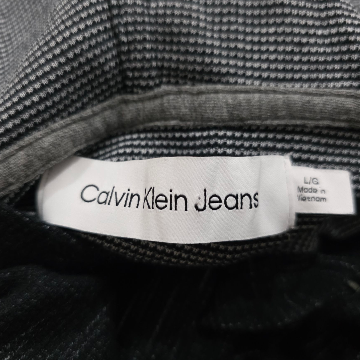 Playera Con Gorro Calvin Klein Grande L Negro