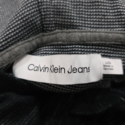 Playera Con Gorro Calvin Klein Grande L Negro
