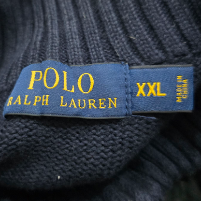 Sueter Ralph Lauren Xxl Azul Pony Rojo